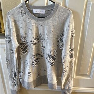 Gray Distressed IRO Sweater